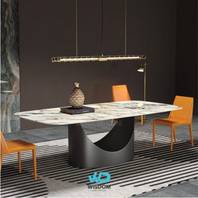 Recommend!! โต๊ะอาหารหินอ่อน Dining table รุ่น Aurum