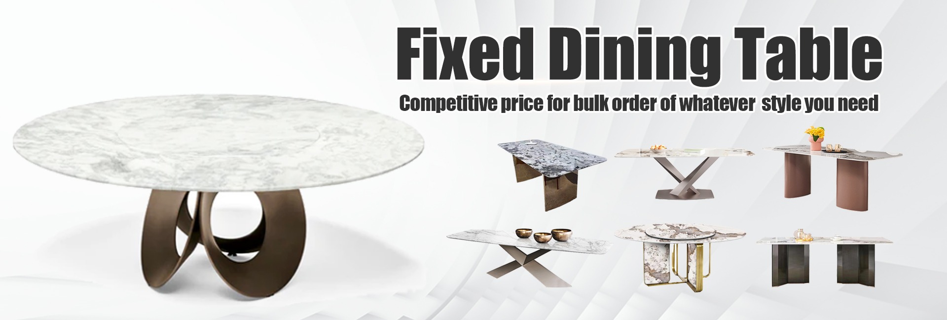 Dinning table banner โต๊ะอาหารหินอ่อน