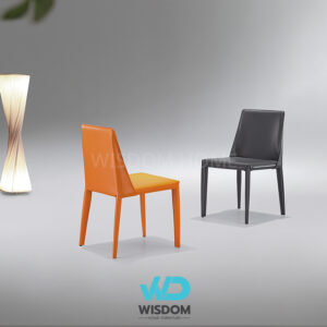 Wisdom เก้าอี้ทานอาหาร เก้าอี้นั่งทานข้าว เบาะหนัง Dining Chair โครงขาแข็งแรง