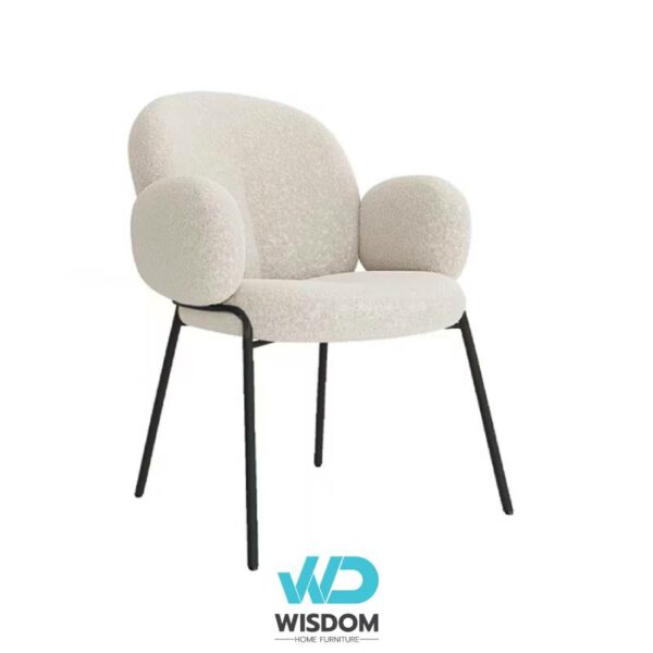 Wisdom Home เก้าอี้ทานอาหาร เก้าอี้นั่งทานข้าว Dining Chair เบาะหนังหนานุ่ม นั่งสบาย