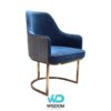 Wisdom Home เก้าอี้ทานอาหาร เก้าอี้นั่งทานข้าว Dining Chair เบาะหนังหนานุ่ม นั่งสบาย โครงขาสแตนเลสทอง