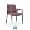 Wisdom Home เก้าอี้ทานอาหาร เก้าอี้นั่งทานข้าว Dining Chair เบาะหนังหนานุ่ม นั่งสบาย โครงขาไม้