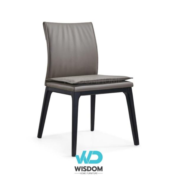 Wisdom Home เก้าอี้ทานอาหาร เก้าอี้นั่งทานข้าว Dining Chair เบาะหนังหนานุ่ม