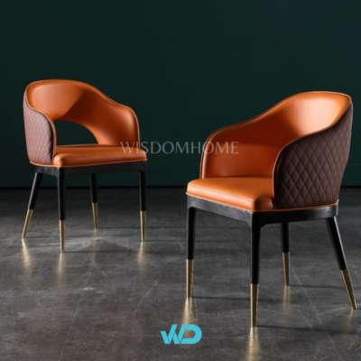 New!! เก้าอี้ทานอาหาร Dining Chair เบาะหนัง รุ่น Mylon