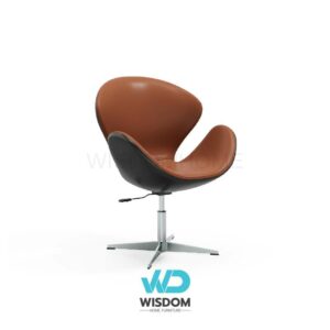 เก้าอี้ทานอาหาร โครงขาเหล็ก โช้คปรับระดับขึ้นลง Wisdomhome เปลี่ยนสีได้