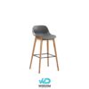 Wisdom Home เก้าอี้บาร์อาหาร เก้าอี้บาร์นั่งทานข้าว Bar Chair เบาะนั่งหนานุ่ม Wisdomhome-XM-Barchair-D-47