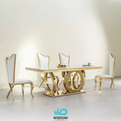 New!! โต๊ะอาหารหินอ่อน Luxury Series รุ่น Ovalo