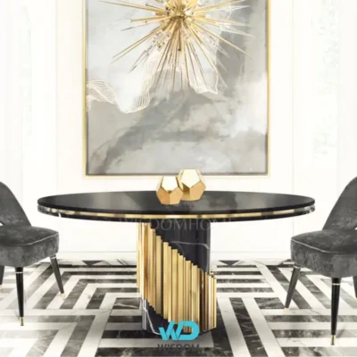 New!! โต๊ะอาหารหินอ่อน Luxury Series รุ่น Royce