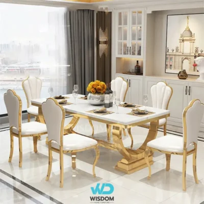 New!! โต๊ะอาหารหินอ่อน Luxury Series รุ่น Asto