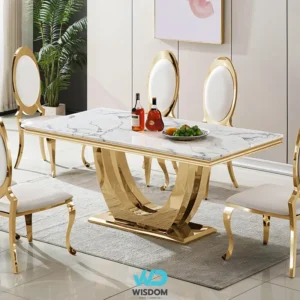 New!! โต๊ะอาหารหินอ่อน Luxury Series รุ่น Carus