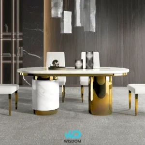 New!! โต๊ะอาหารหินอ่อน Luxury Series รุ่น Colon