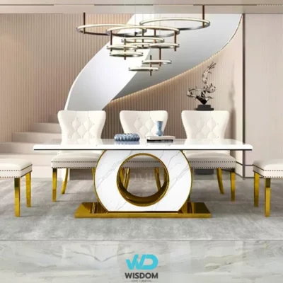 New!! โต๊ะอาหารหินอ่อน Luxury Series รุ่น Doring