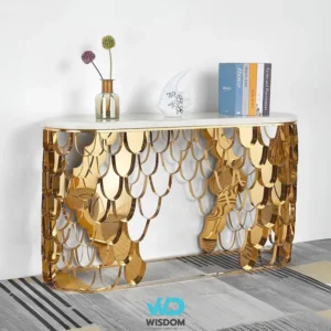 Console Table โต๊ะคอนโซลหินอ่อน รุ่น Althea