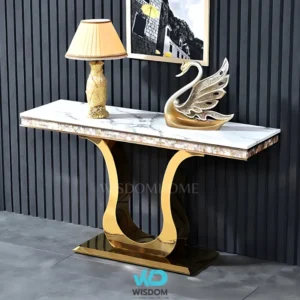 Console Table โต๊ะคอนโซลหินอ่อน รุ่น Rinor