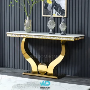 Console Table โต๊ะคอนโซลหินอ่อน รุ่น Zevra
