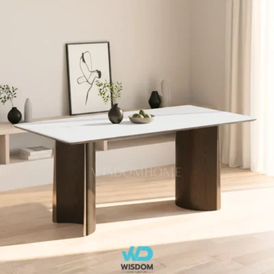 โต๊ะอาหารหินอ่อน Dining Table รุ่น Asha