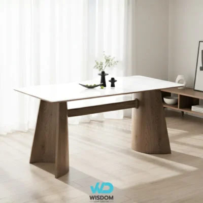 โต๊ะอาหารหินอ่อน Dining Table รุ่น Maple