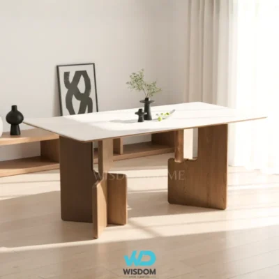 โต๊ะอาหารหินอ่อน Dining Table รุ่น Rume