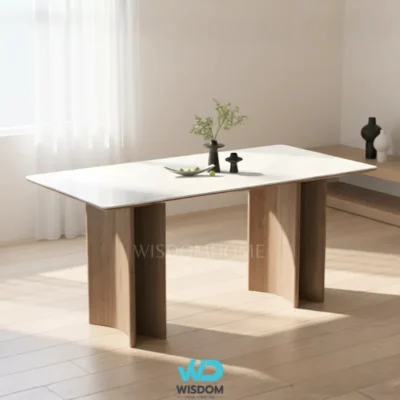 โต๊ะอาหารหินอ่อน Dining Table รุ่น Mikae