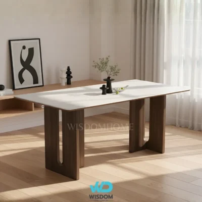 โต๊ะอาหารหินอ่อน Dining Table รุ่น Hokka